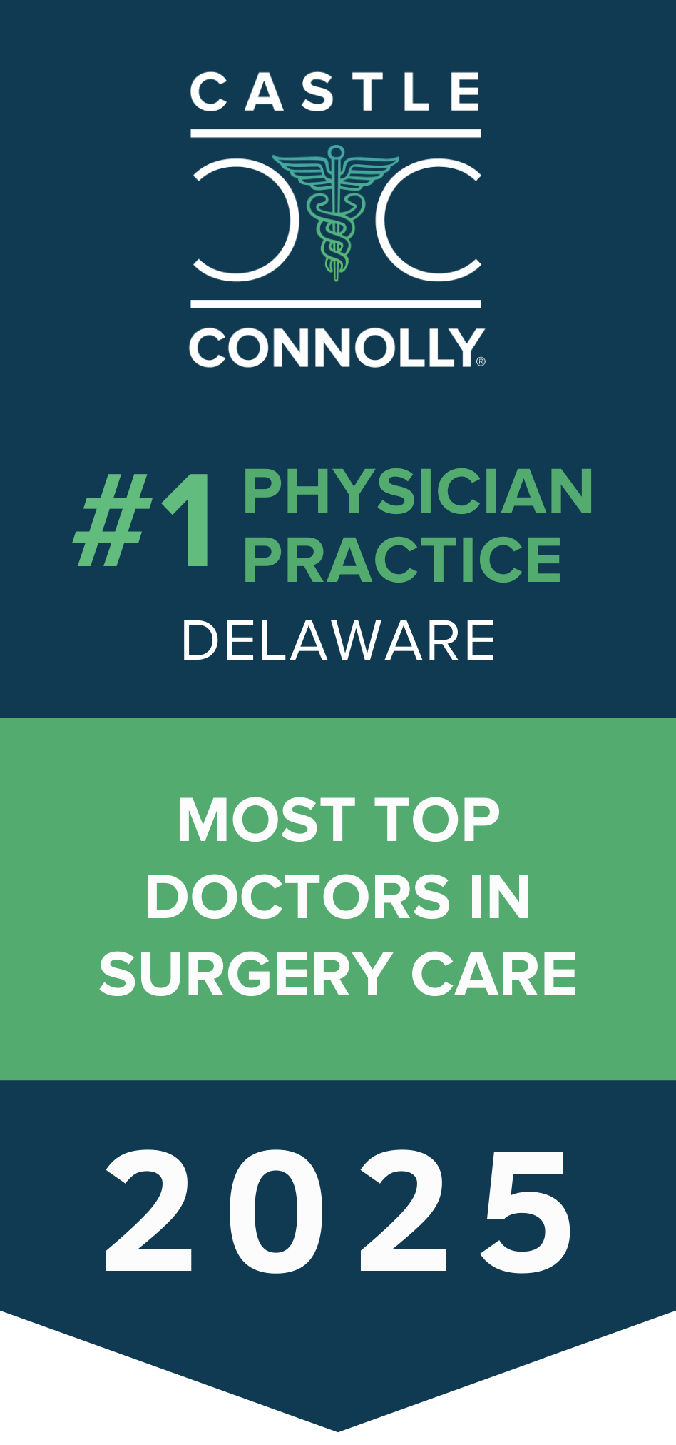 #1 phsyician practice in delaware: most top doctors in surgery care